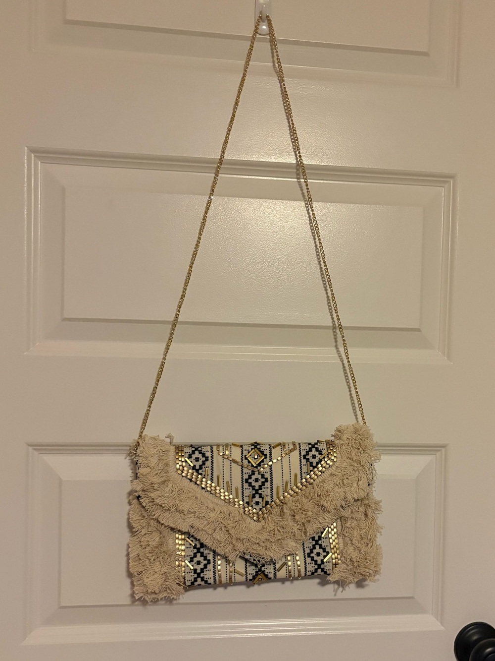 Vici Boho Beaded Crossbody